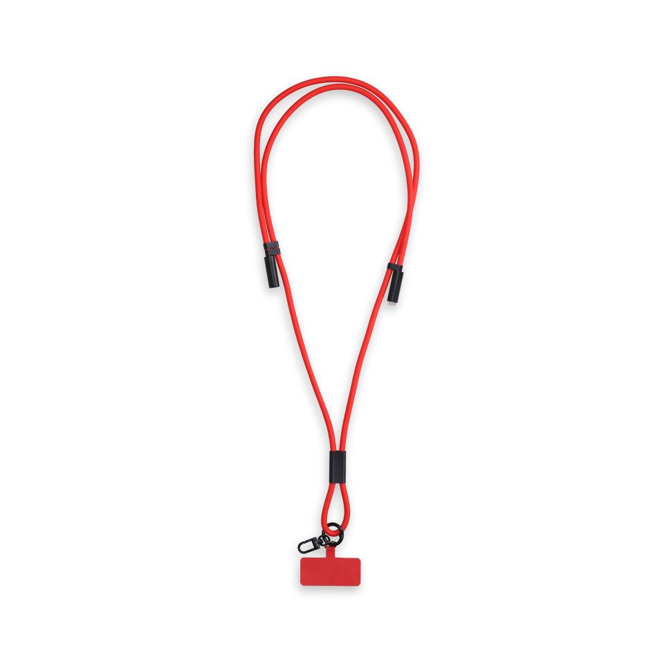 Lanyard personnalisable support mobile avec fonction charge