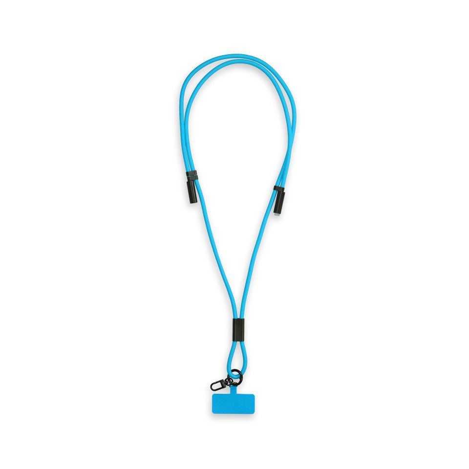 Lanyard personnalisable support mobile avec fonction charge
