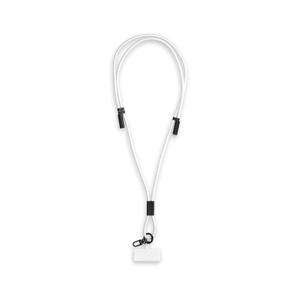 Lanyard personnalisable support mobile avec fonction charge