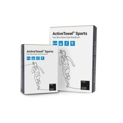 Serviette de sport publicitaire ultra-compacte en microfibre format 80x40 mm