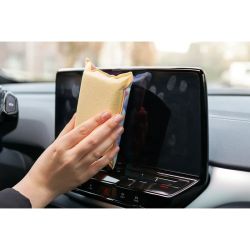 Éponge en microfibre pour pare-brise et écran personnalisée express fabriquée en Europe