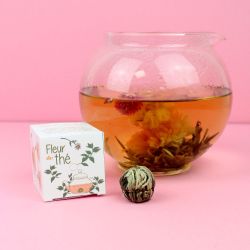 Fleur publicitaire de thé mini box Europe