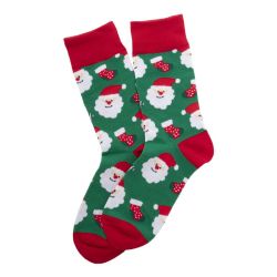 Paire de chaussettes de noël publicitaire en RPET