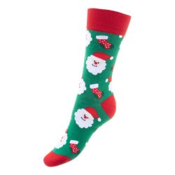 Paire de chaussettes de noël publicitaire en RPET