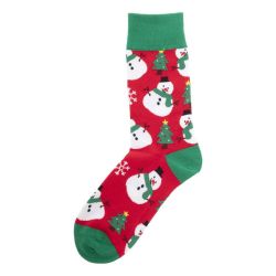 Paire de chaussettes de noël publicitaire en RPET