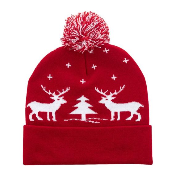 Bonnet personnalisé de Noël tricoté en acrylique Bonnet personnalisé de Noël tricoté en acrylique