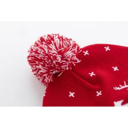 Bonnet personnalisé de Noël tricoté en acrylique Bonnet personnalisé de Noël tricoté en acrylique
