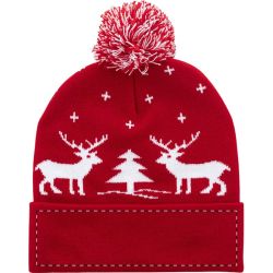 Bonnet personnalisé de Noël tricoté en acrylique Bonnet personnalisé de Noël tricoté en acrylique
