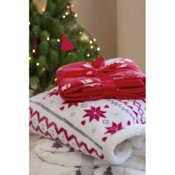 Couverture polaire personnalisée de Noël