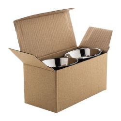 Set de 2 tasses à espresso isolantes personnalisés en acier inoxydable 80 ml