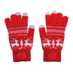 Gant de Noël personnalisé tricoté en acrylique