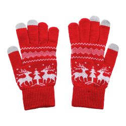 Gant de Noël personnalisé tricoté en acrylique