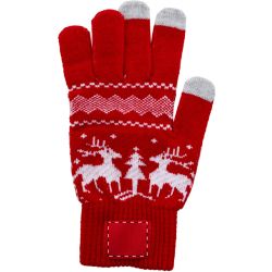 Gant de Noël personnalisé tricoté en acrylique