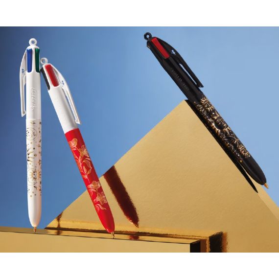 Stylo personnalisé fabriqué en France BIC 4 Couleurs