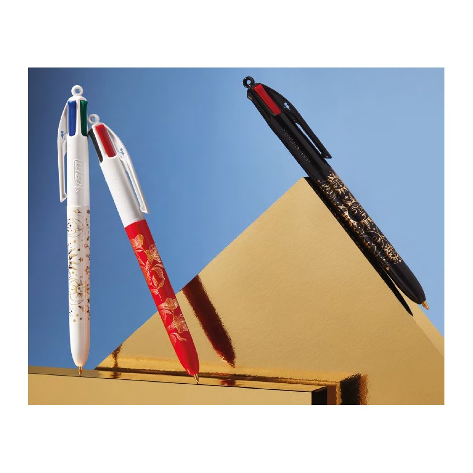 Stylo personnalisé fabriqué en France BIC 4 Couleurs