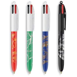 Stylo personnalisé fabriqué en France BIC 4 Couleurs