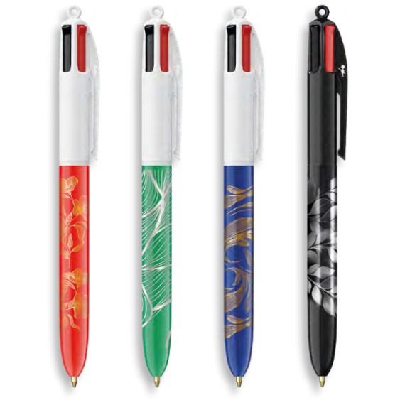 Stylo personnalisé fabriqué en France BIC 4 Couleurs Stylo personnalisé fabriqué en France BIC 4 Couleurs
