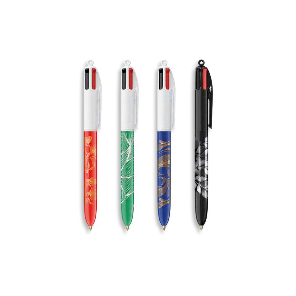 Stylo personnalisé fabriqué en France BIC 4 Couleurs