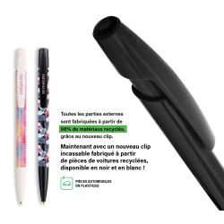 Stylo publicitaire personnalisé écologique Ecolutions Media Clic Plus BIC