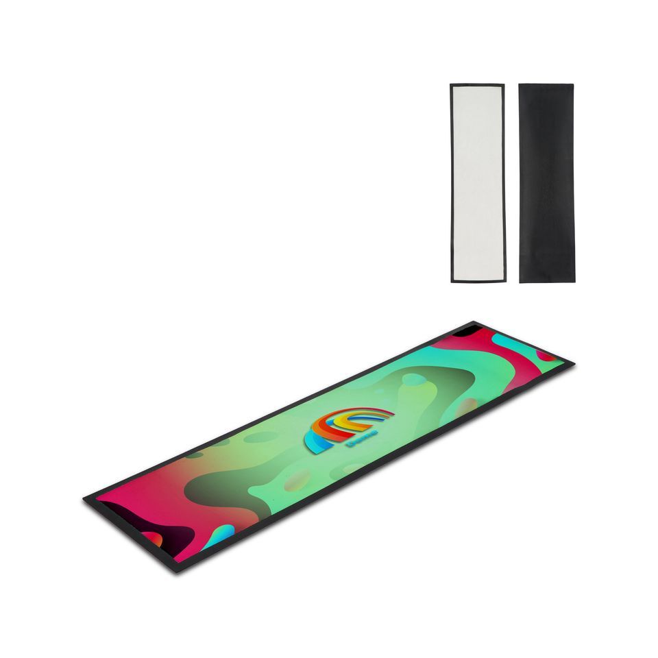 Tapis de bar personnalisé en sublimation 88x25 cm