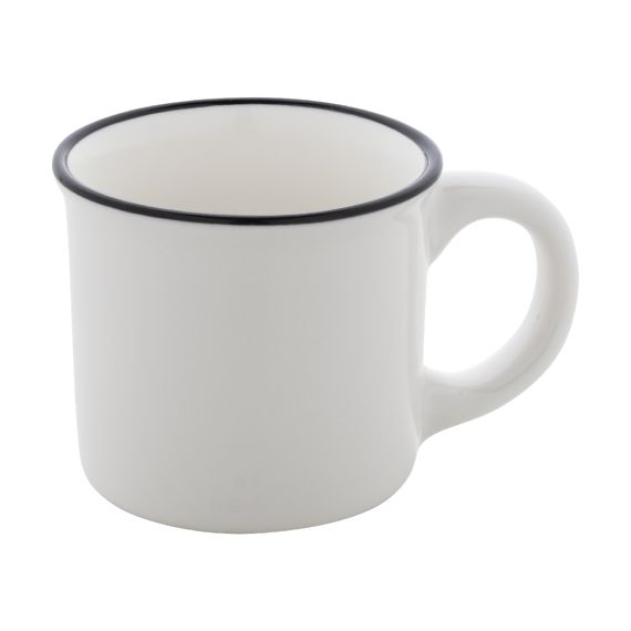 Mini mug vintage en céramique personnalisé 90 ml Mini mug vintage en céramique personnalisé 90 ml