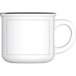 Mini mug vintage en céramique personnalisé 90 ml Mini mug vintage en céramique personnalisé 90 ml