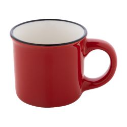 Mini mug vintage en céramique personnalisé 90 ml Mini mug vintage en céramique personnalisé 90 ml