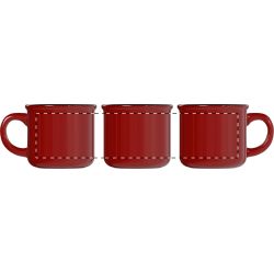 Mini mug vintage en céramique personnalisé 90 ml Mini mug vintage en céramique personnalisé 90 ml