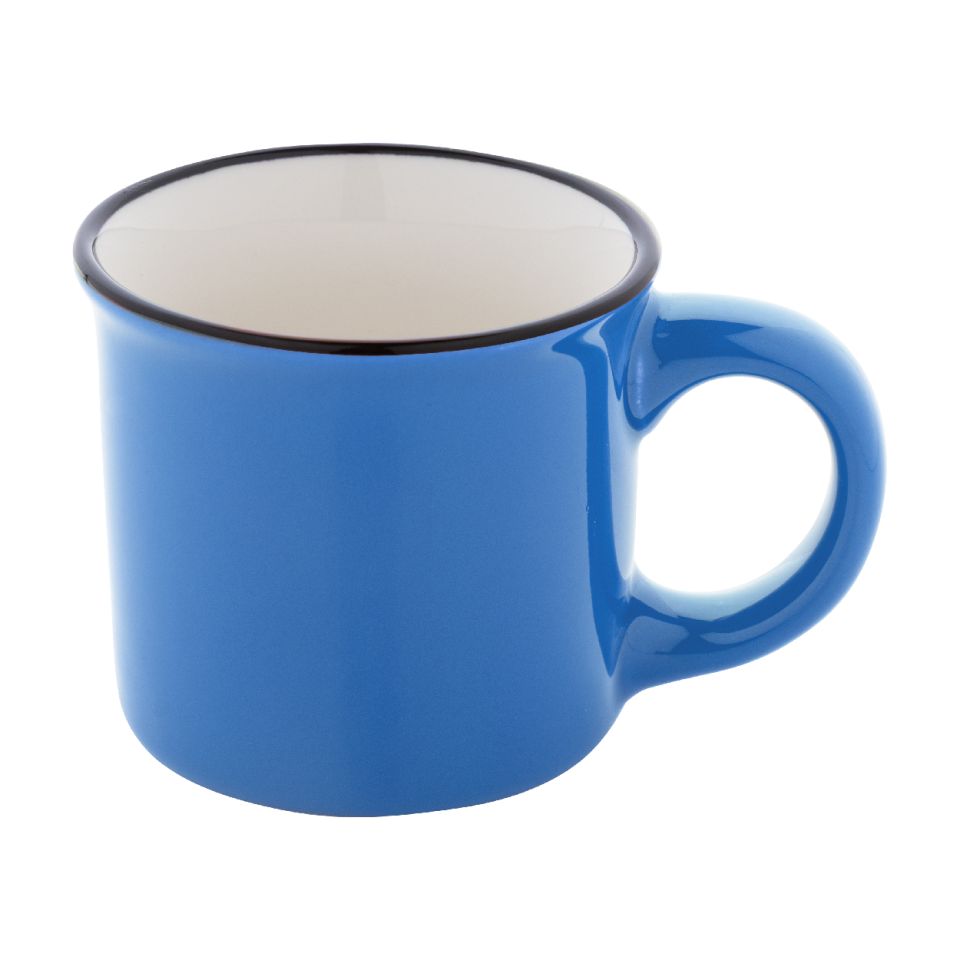Mini mug vintage en céramique personnalisé 90 ml