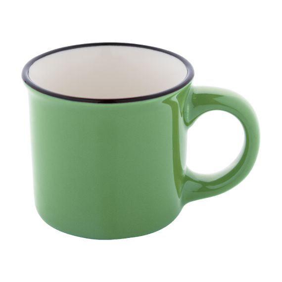 Mini mug vintage en céramique personnalisé 90 ml Mini mug vintage en céramique personnalisé 90 ml