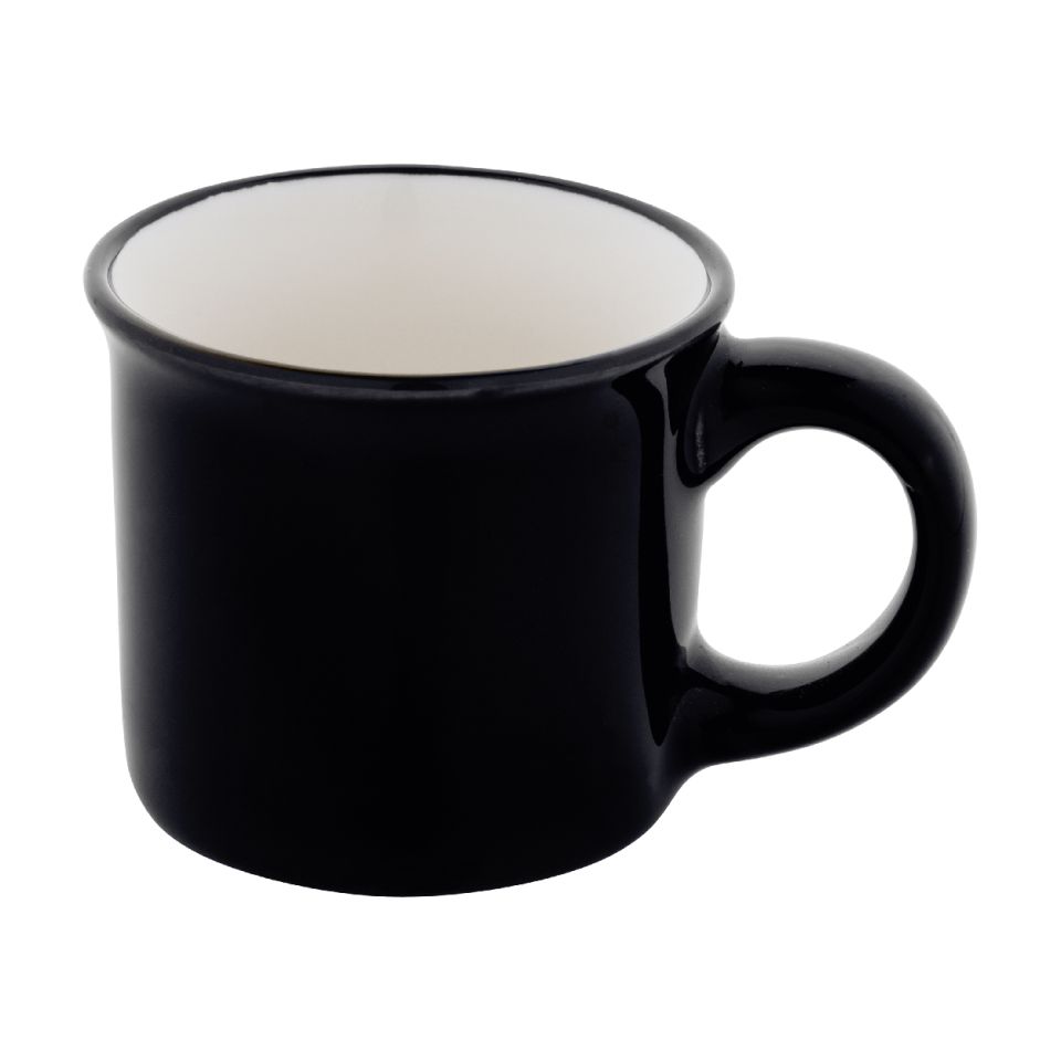 Mini mug vintage en céramique personnalisé 90 ml
