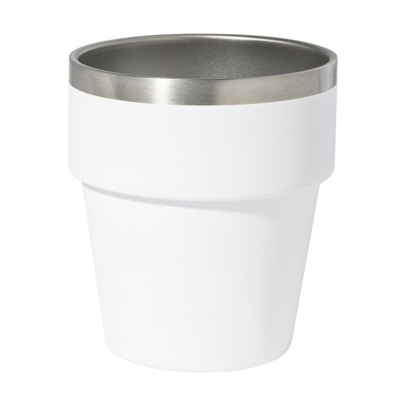 Tasse isotherme personnalisée à double paroi en acier inoxydable 250 ml Tasse isotherme personnalisée à double paroi en acier inoxydable 250 ml