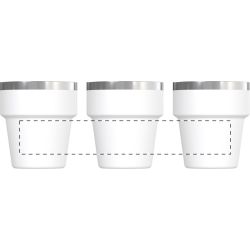 Tasse isotherme personnalisée à double paroi en acier inoxydable 250 ml Tasse isotherme personnalisée à double paroi en acier inoxydable 250 ml