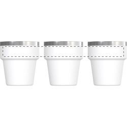 Tasse isotherme personnalisée à double paroi en acier inoxydable 250 ml Tasse isotherme personnalisée à double paroi en acier inoxydable 250 ml