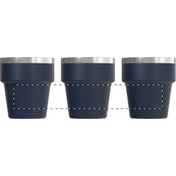 Tasse isotherme personnalisée à double paroi en acier inoxydable 250 ml Tasse isotherme personnalisée à double paroi en acier inoxydable 250 ml