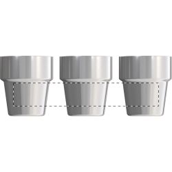 Tasse isotherme personnalisée à double paroi en acier inoxydable 250 ml Tasse isotherme personnalisée à double paroi en acier inoxydable 250 ml