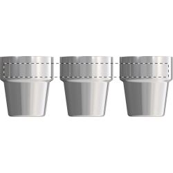 Tasse isotherme personnalisée à double paroi en acier inoxydable 250 ml Tasse isotherme personnalisée à double paroi en acier inoxydable 250 ml