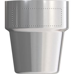 Tasse isotherme personnalisée à double paroi en acier inoxydable 250 ml Tasse isotherme personnalisée à double paroi en acier inoxydable 250 ml