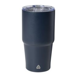 Mug thermos double paroi personnalisé en acier inoxydable recyclé 600 ml