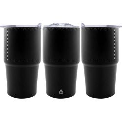 Mug thermos double paroi personnalisé en acier inoxydable recyclé 600 ml Mug thermos double paroi personnalisé en acier inoxydable recyclé 600 ml