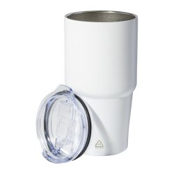 Mug thermos double paroi personnalisé en acier inoxydable recyclé 600 ml Mug thermos double paroi personnalisé en acier inoxydable recyclé 600 ml