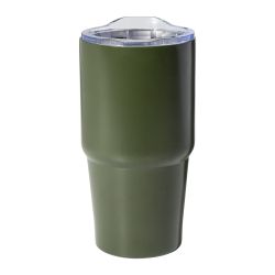 Mug thermos double paroi personnalisé en acier inoxydable recyclé 600 ml