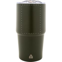 Mug thermos double paroi personnalisé en acier inoxydable recyclé 600 ml