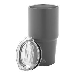 Mug thermos double paroi personnalisé en acier inoxydable recyclé 600 ml