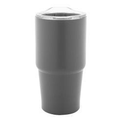 Mug thermos double paroi personnalisé en acier inoxydable recyclé 600 ml
