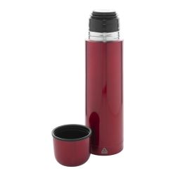 Bouteille isotherme personnalisable double paroi en acier inoxydable recyclé 500 ml