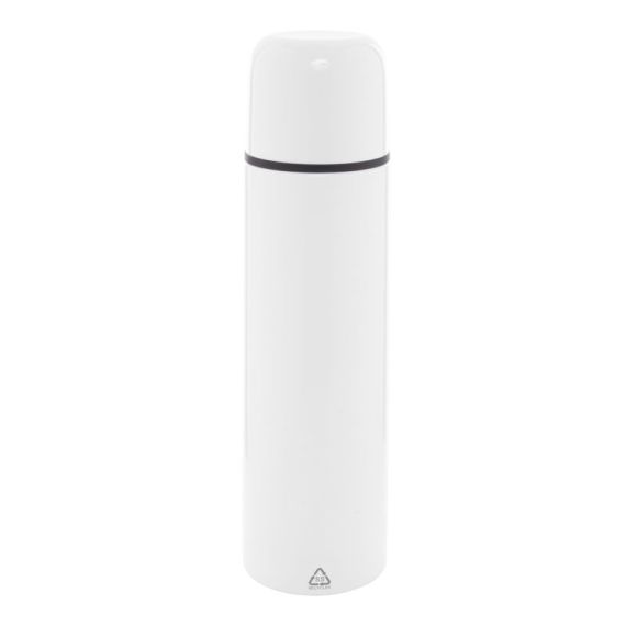 Bouteille isotherme personnalisable double paroi en acier inoxydable recyclé 500 ml Bouteille isotherme personnalisable double paroi en acier inoxydable recyclé 500 ml