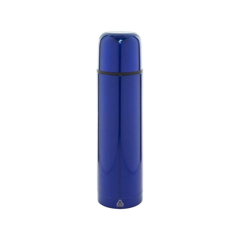 Bouteille isotherme personnalisable double paroi en acier inoxydable recyclé 500 ml