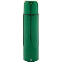 Bouteille isotherme personnalisable double paroi en acier inoxydable recyclé 500 ml Bouteille isotherme personnalisable double paroi en acier inoxydable recyclé 500 ml