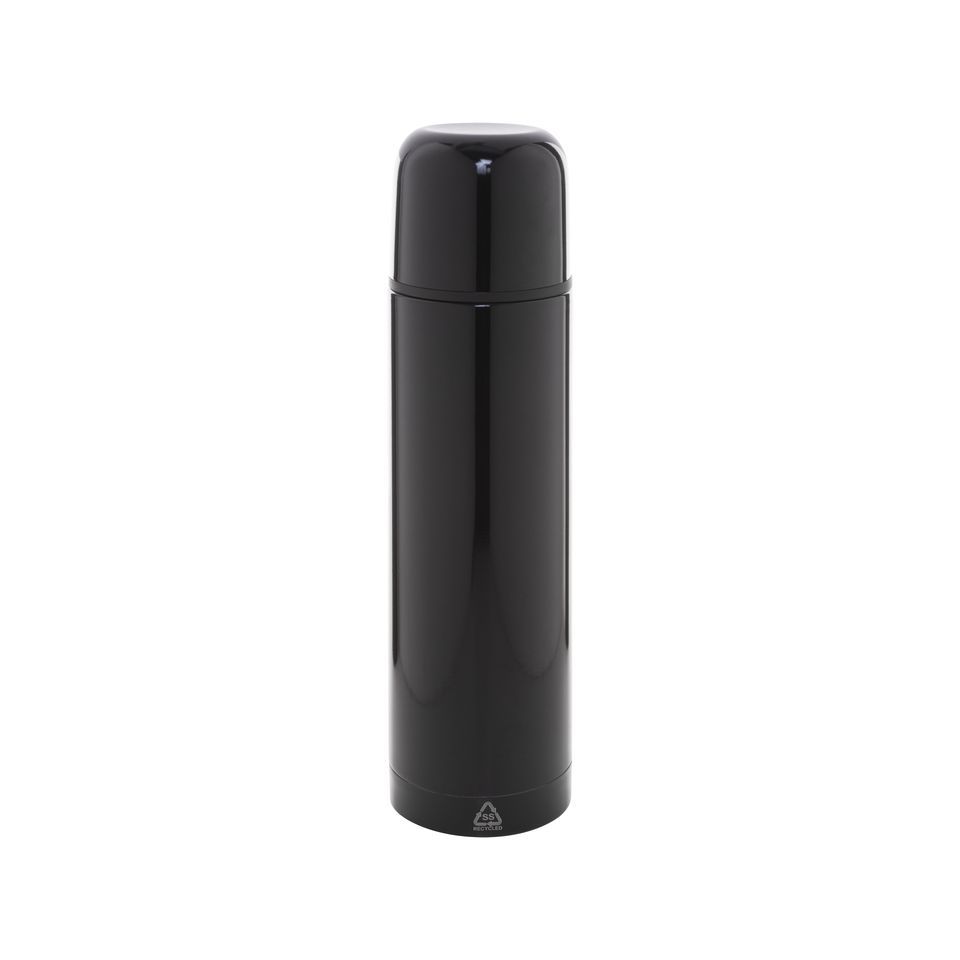 Bouteille isotherme personnalisable double paroi en acier inoxydable recyclé 500 ml